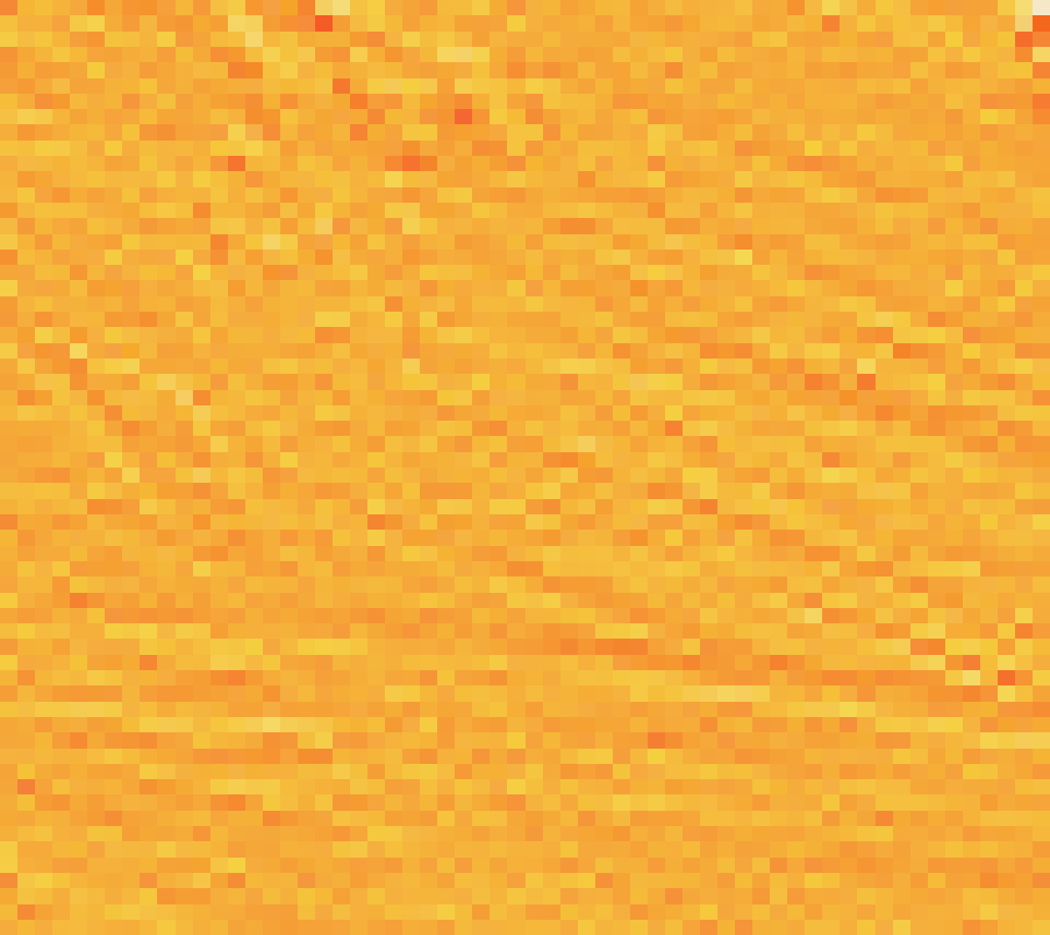 PV-irradiatie op daksegment ingezoomd met intensiteitsverdeling van zonlicht