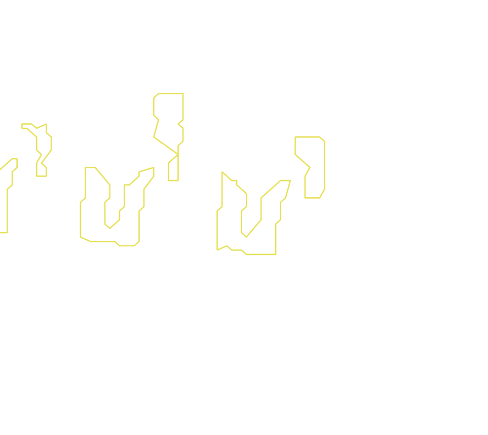 Daksegment met contourlijnen en structuurweergave