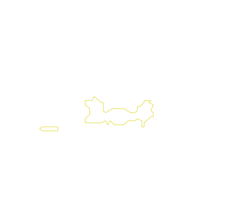 Daksegment met contourlijnen en structuurweergave