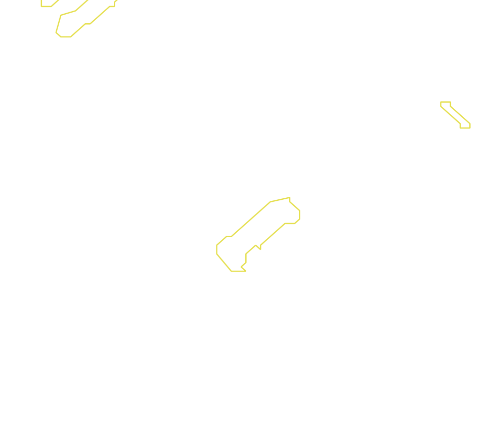 Daksegment met contourlijnen en structuurweergave