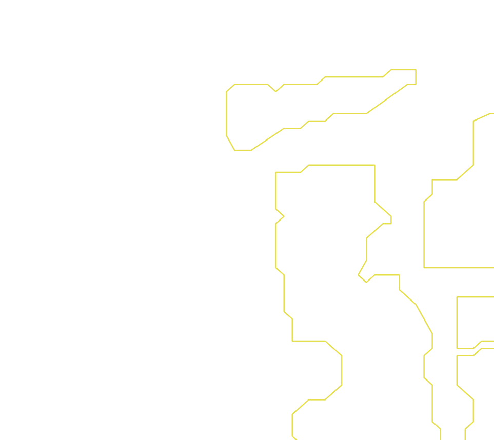 Daksegment ingezoomd met contourlijnen en structuurweergave