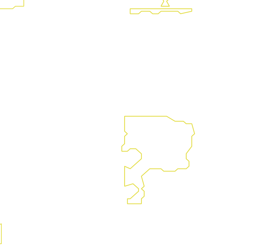 Daksegment met contourlijnen en structuurweergave