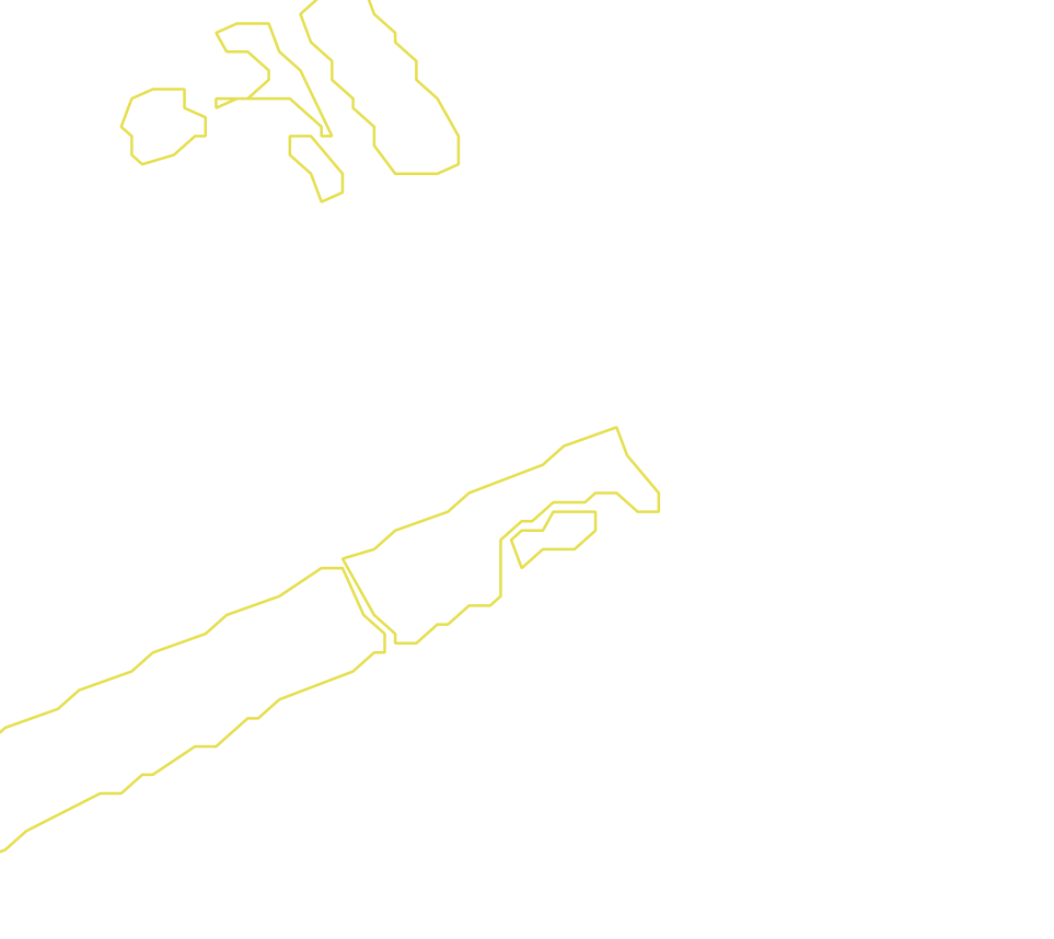 Daksegment met contourlijnen en structuurweergave