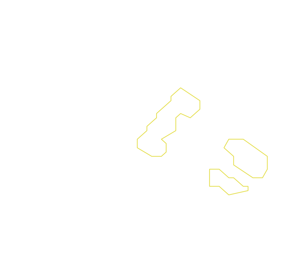 Daksegment ingezoomd met contourlijnen en structuurweergave