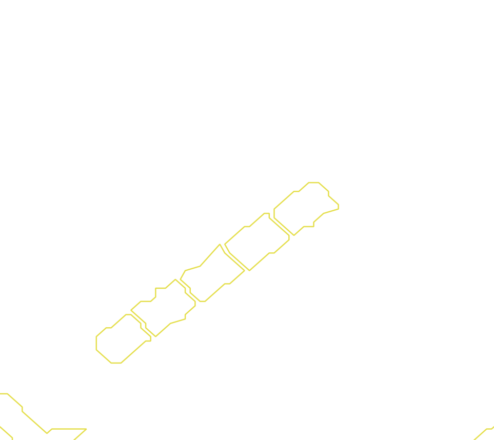 Daksegment met contourlijnen en structuurweergave