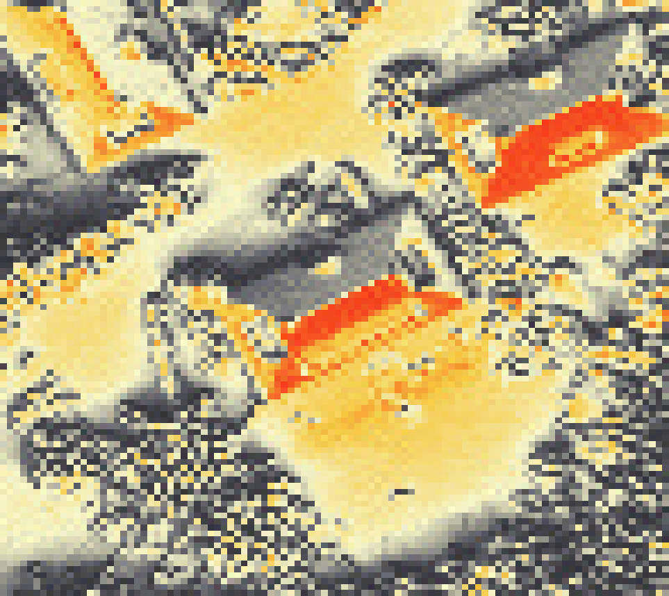 PV-irradiatie op daksegment met intensiteitsverdeling van zonlicht