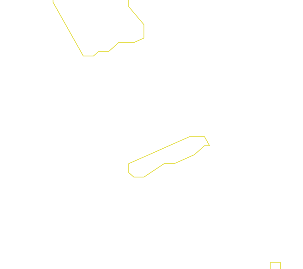 Daksegment ingezoomd met contourlijnen en structuurweergave