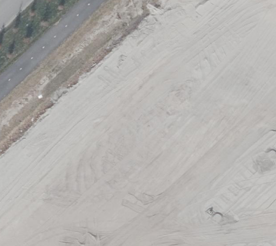 True ortho Luchtfoto op daksegment
