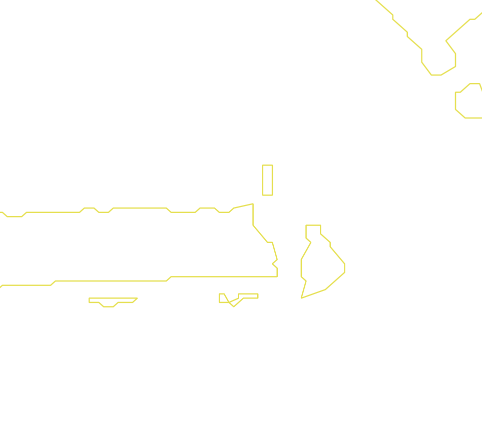 Daksegment met contourlijnen en structuurweergave