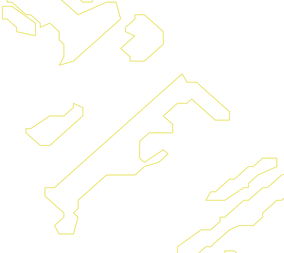 Daksegment ingezoomd met contourlijnen en structuurweergave