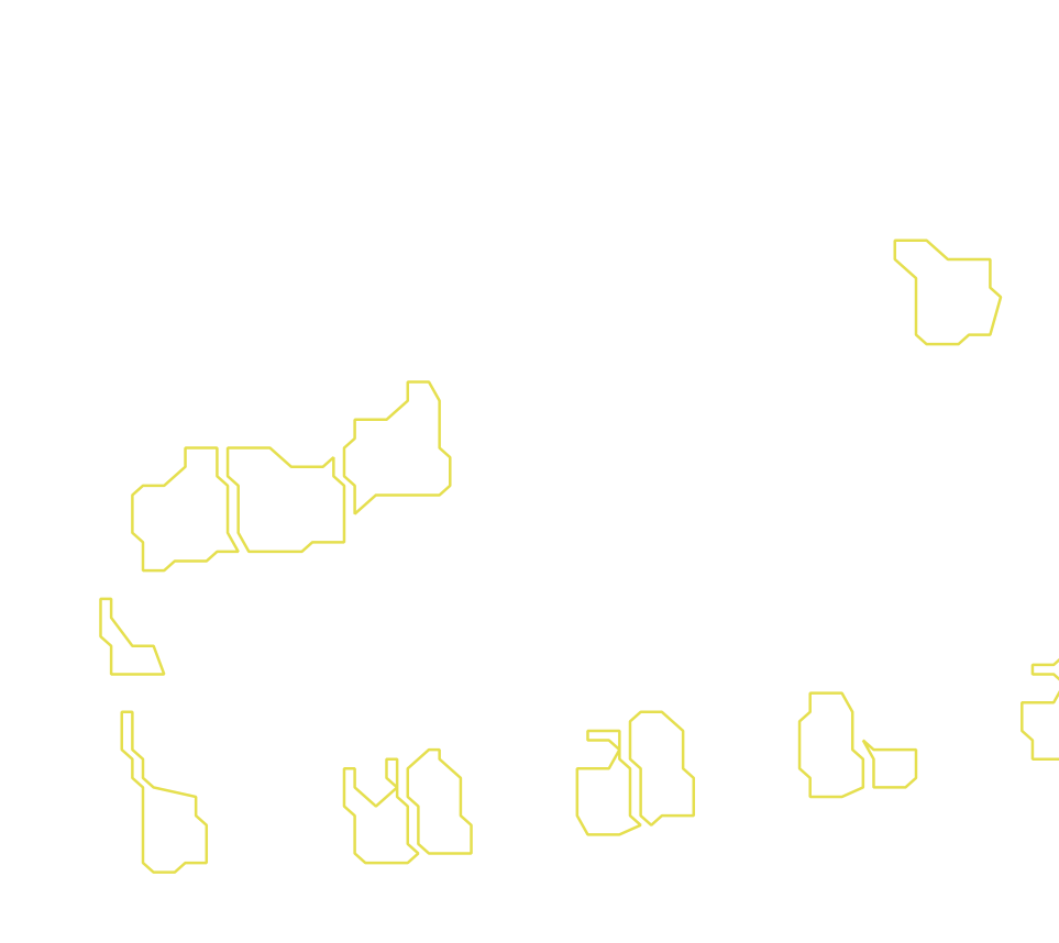 Daksegment met contourlijnen en structuurweergave