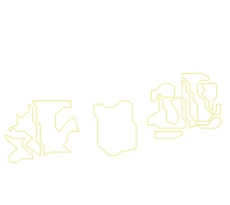 Daksegment ingezoomd met contourlijnen en structuurweergave