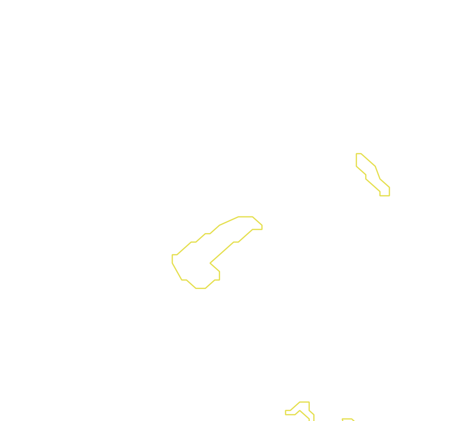Daksegment met contourlijnen en structuurweergave