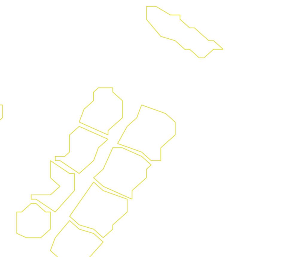 Daksegment ingezoomd met contourlijnen en structuurweergave