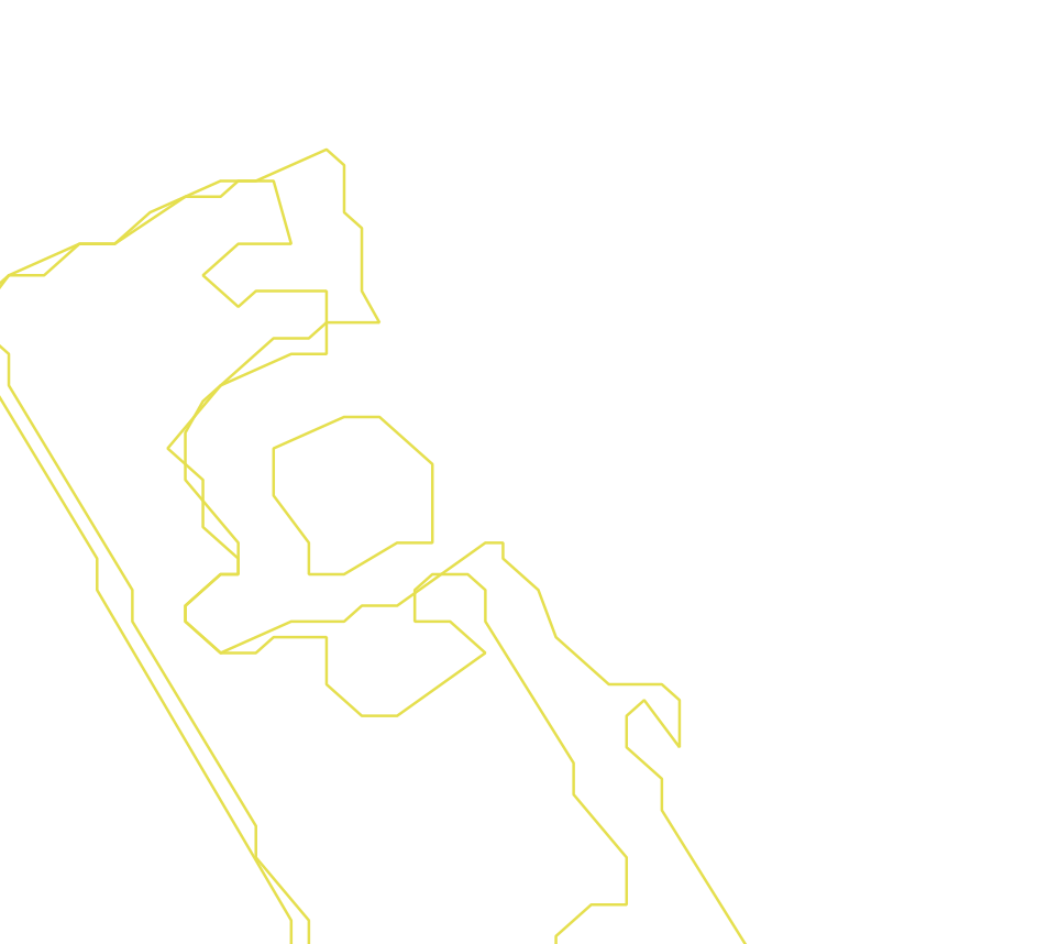 Daksegment ingezoomd met contourlijnen en structuurweergave