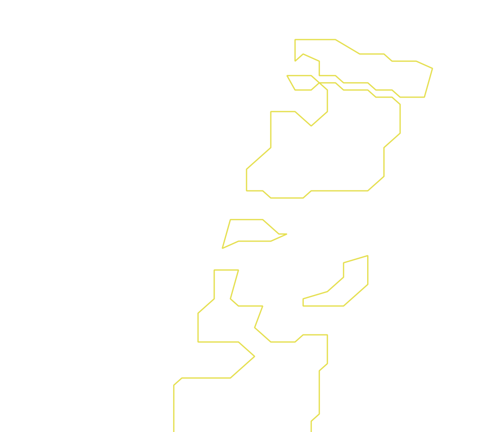 Daksegment ingezoomd met contourlijnen en structuurweergave