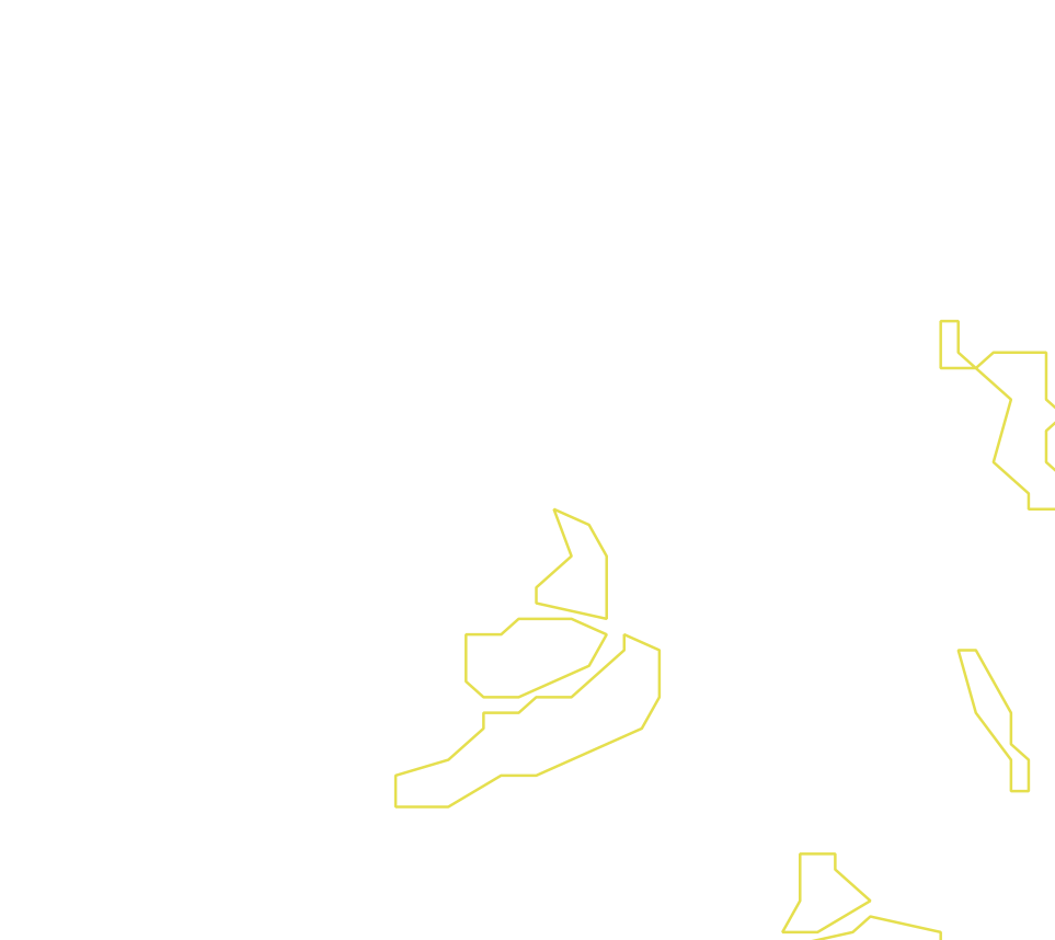 Daksegment ingezoomd met contourlijnen en structuurweergave
