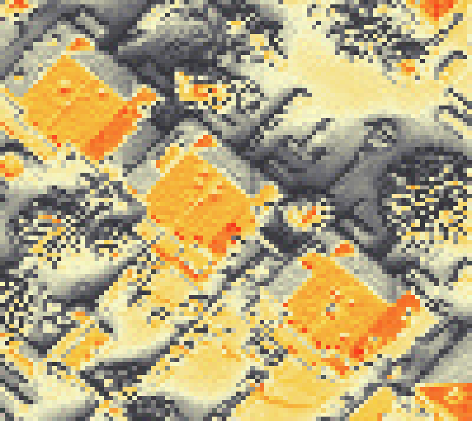 PV-irradiatie op daksegment met intensiteitsverdeling van zonlicht