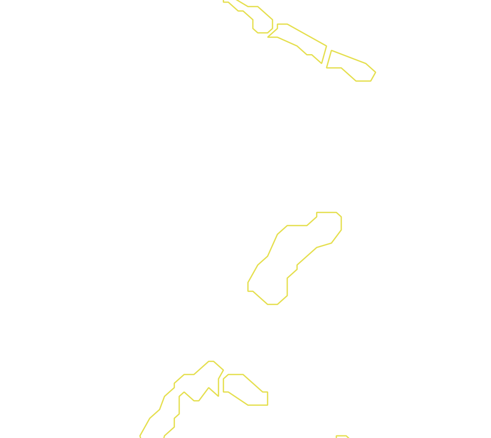 Daksegment met contourlijnen en structuurweergave
