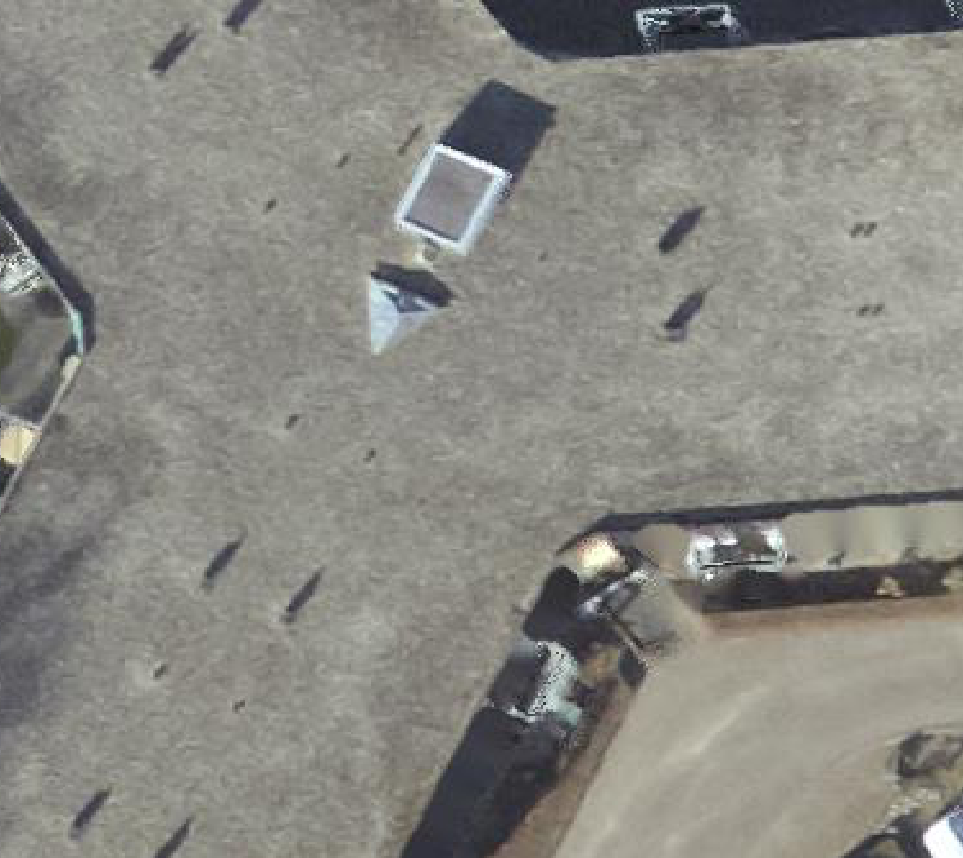 True ortho luchtfoto van Wieringerwerf met zicht op woning