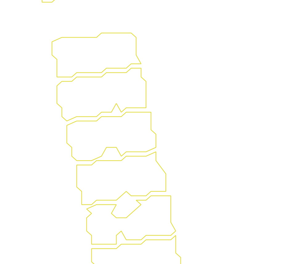 Daksegment ingezoomd met contourlijnen en structuurweergave