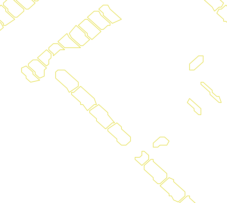 Daksegment met contourlijnen en structuurweergave