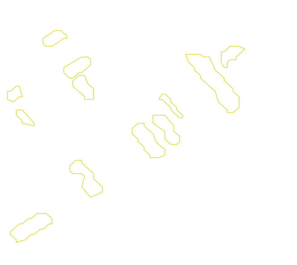 Daksegment met contourlijnen en structuurweergave