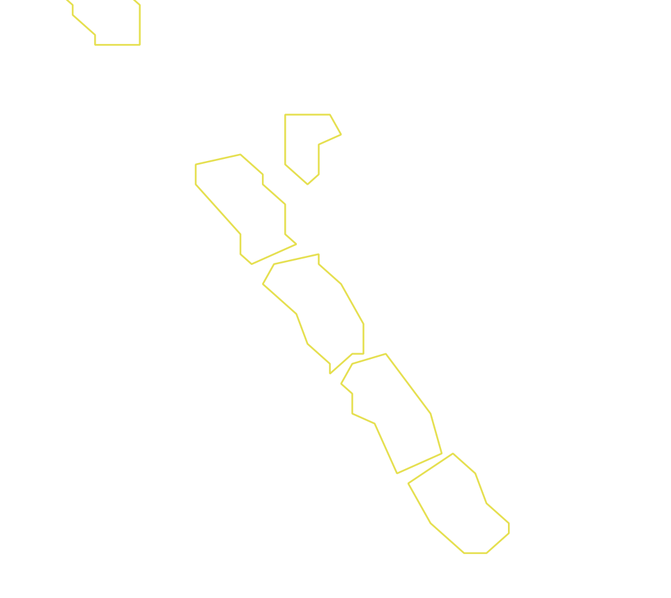Daksegment ingezoomd met contourlijnen en structuurweergave