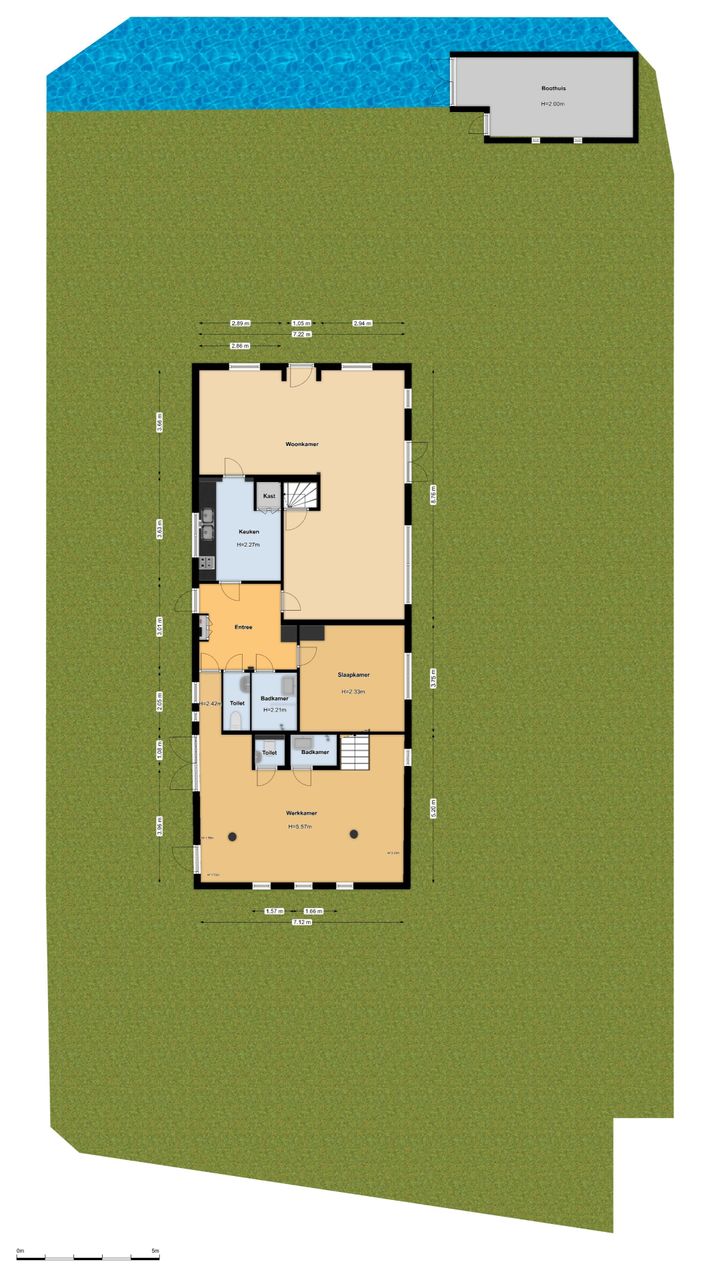 Vrijstaande woning te koop: Uiterweg 106, Aalsmeer